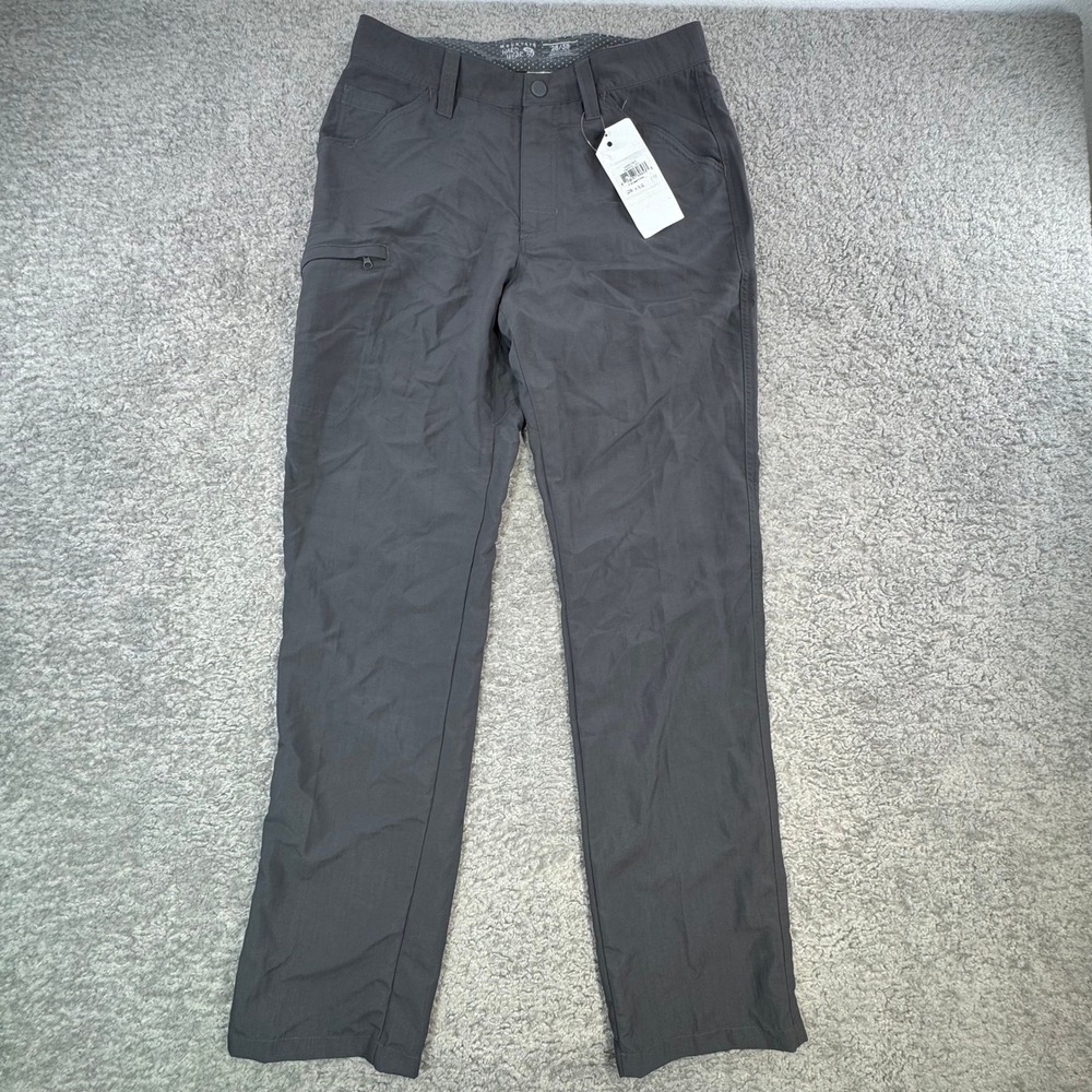 Mountain Hardwear AP Pant Mens 30x33 (ACTUAL SZ) Shark‎ Grey Hiking Climbing NEW